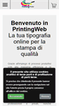 Mobile Screenshot of printingweb.it