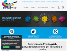 Tablet Screenshot of printingweb.it